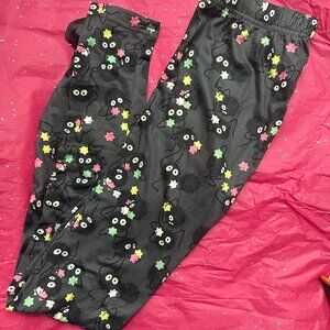 Her Universe Womens, Juniors Studio Ghibli Spirited Away Soot Sprite Leggings XS